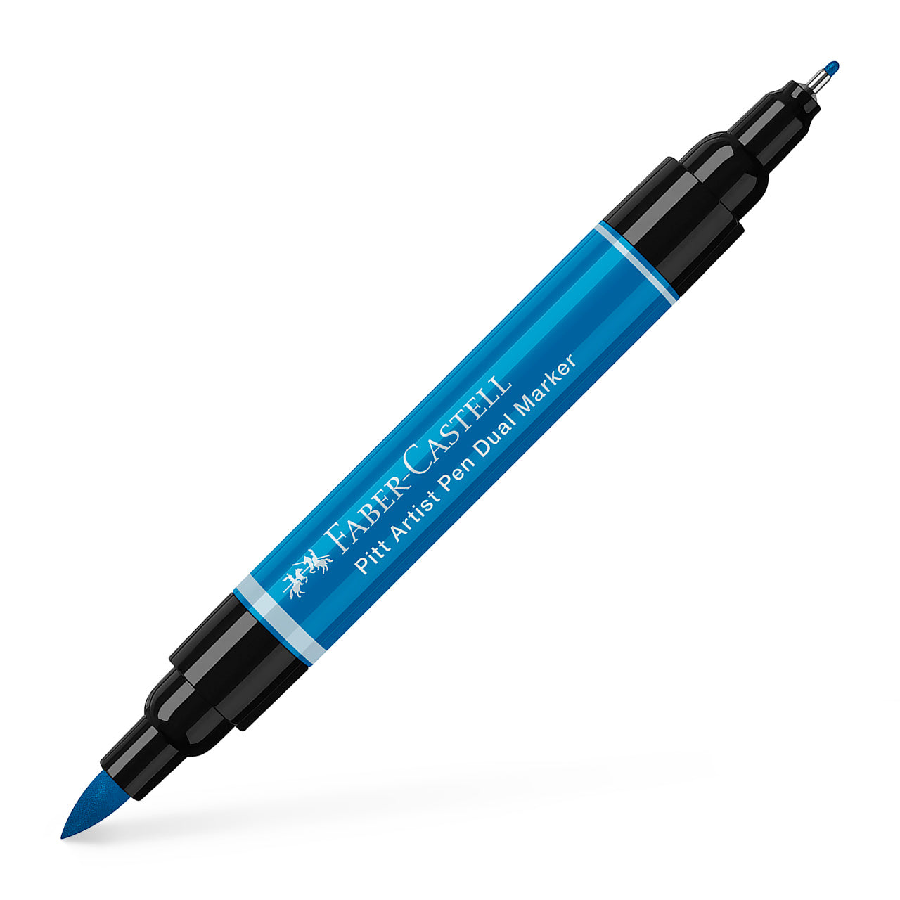 PITT ARTIST PEN DUAL MARKER ALBASTRU PHTALO 110 FABER-CASTELL PITT ARTIST PEN DUAL MARKER ALBASTRU PHTALO 110 FABER-CASTELL